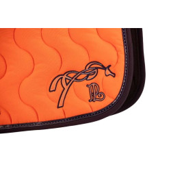 Almofada de sela Pénélope Classique Laranja / marinho