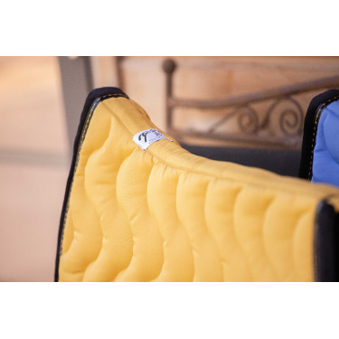 Almofada de sela Pénélope Classique Mostarda Amarelo