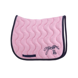 Almofada de sela Pénélope Classique Rosa claro / marinho