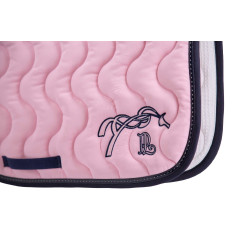 Almofada de sela Pénélope Classique Rosa claro / marinho