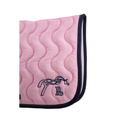 Almofada de sela Pénélope Classique Rosa claro / marinho