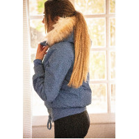 Blusão Pénélope Step Azul-marinho Blusão Pénélope Step Azul-marinho