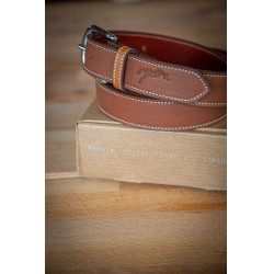 Cinto Pénélope Initial Conhaque Castanho