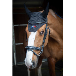 Touca Pénélope Glitter Preto