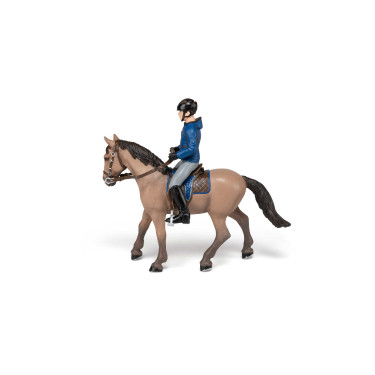 Cavalo de passeio e seu cavaleiro Papo Cavalo de passeio e seu cavaleiro Papo