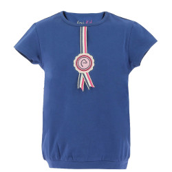 T-shirt Equithème Janice Azul-marinho