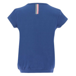 T-shirt Equithème Janice Azul-marinho