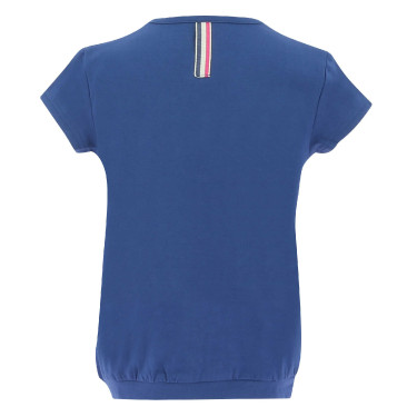 T-shirt Equithème Janice Azul-marinho