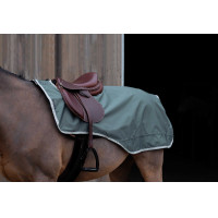 Cobre-rins Equithème Tyrex 600D reciclado forrado com polar Verde