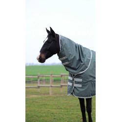 Cobre-pescoço Equithème Tyrex 600D reciclado Verde Cobre-pescoço Equithème Tyrex 600D reciclado Verde