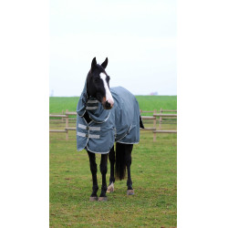 Cobre-pescoço Equithème Tyrex 600D reciclado Verde Cobre-pescoço Equithème Tyrex 600D reciclado Verde