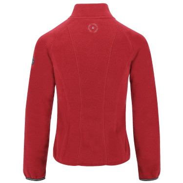 Casaco polar Equithème Lena Cereja Vermelho Casaco polar Equithème Lena Cereja Vermelho