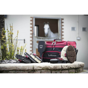 Bolsa de limpeza LeMieux ProKit Lite Grooming Bordéus Bordô Bolsa de limpeza LeMieux ProKit Lite Grooming Bordéus Bordô
