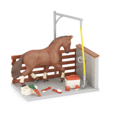 Área de duche e seus acessórios Papo