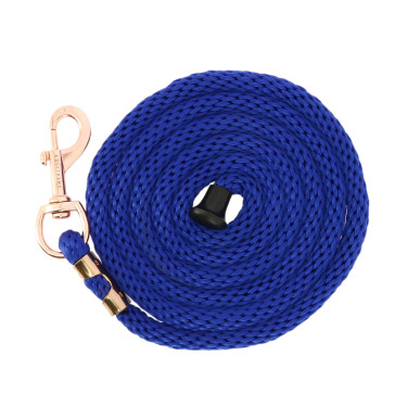 Corda de amarração Equithème Soft rose gold Azul