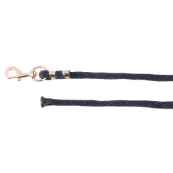 Corda de amarração Equithème Soft rose gold Azul-marinho