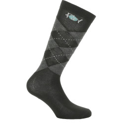 Meias Riding World Losango Preto Meias Riding World Losango Preto