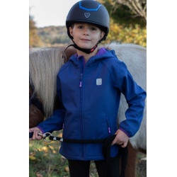 Softshell Equi-Kids Amandine Azul-marinho