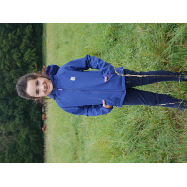 Softshell Equi-Kids Amandine Azul-marinho