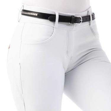 Calça push up Equithème Bella Branco Calça push up Equithème Bella Branco