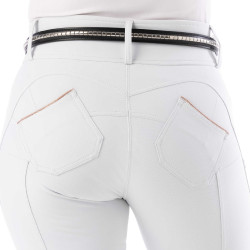 Calça push up Equithème Bella Branco Calça push up Equithème Bella Branco