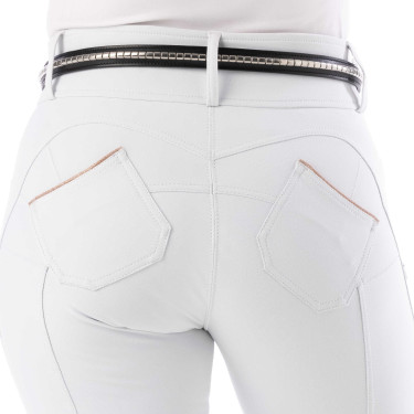 Calça push up Equithème Bella Branco Calça push up Equithème Bella Branco