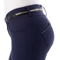 Calça push up Equithème Bella Azul-marinho