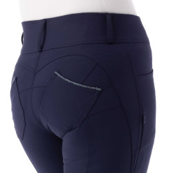 Calça push up Equithème Bella Azul-marinho