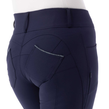 Calça push up Equithème Bella Azul-marinho
