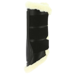 Polainas fechadas Norton com lã sintética Preto / cru