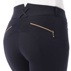 Calça Equithème Kenya Azul-marinho Calça Equithème Kenya Azul-marinho