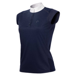 Polo Equithème Brussels com strass Azul-marinho Polo Equithème Brussels com strass Azul-marinho