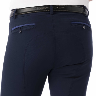 Calça Equitheme Georg masculino Azul-marinho