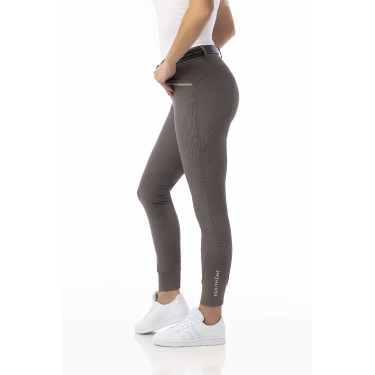 Calça Equitheme Gizel  Cinzento-acastanhado Castanho
