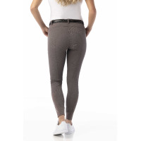 Calça Equitheme Gizel  Cinzento-acastanhado Castanho