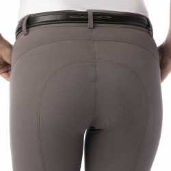 Calça Equitheme Gizel  Cinzento-acastanhado Castanho