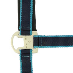 Caveção + guia Equitheme Satinado Marinho / turquesa Azul Caveção + guia Equitheme Satinado Marinho / turquesa Azul