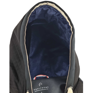 Colete acolchoado Equithème Phoebe Preto Colete acolchoado Equithème Phoebe Preto