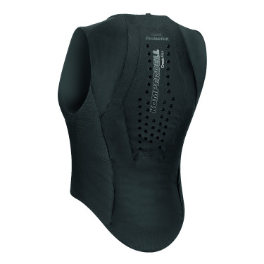 Dorsal Komperdell FlexFit feminina Preto / cinza Cinzento