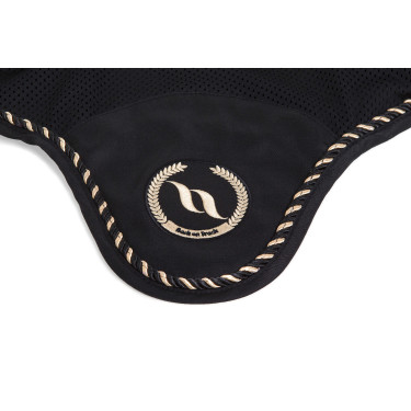 Touca anti-moscas Back On Track com orelhas Preto