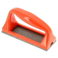 Raspador de cascos com cabo de plástico Vermelho
