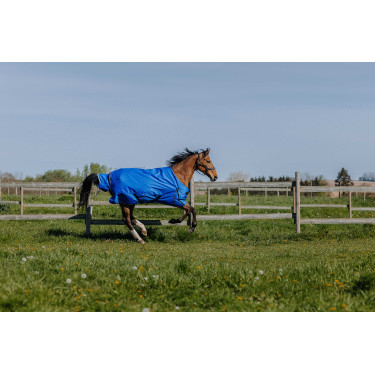 Cobertura Equithème Tyrex 1200D Aisance Azul / preto