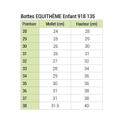 Botas Equithème Infantil Preto Botas Equithème Infantil Preto