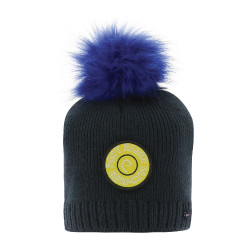 Gorro com pompom Equi-Kids PonyRider Azul-marinho