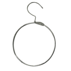 Anel de apresentação com gancho fixo