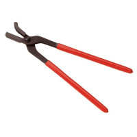 Pinça crocodilo em aço preto