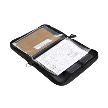 Porta-documentos preto