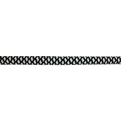 Corda de amarração Norton com cabo de borracha Preto / branco