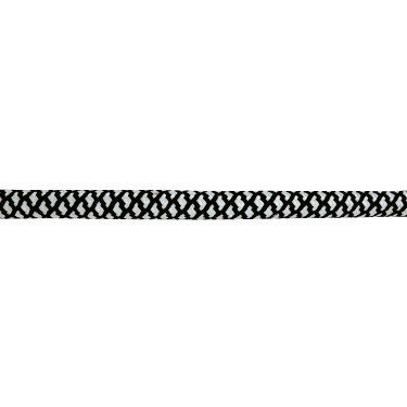 Corda de amarração Norton com cabo de borracha Preto / branco