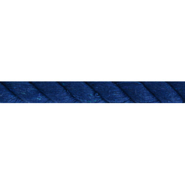 Algodão torcido longo Azul royal